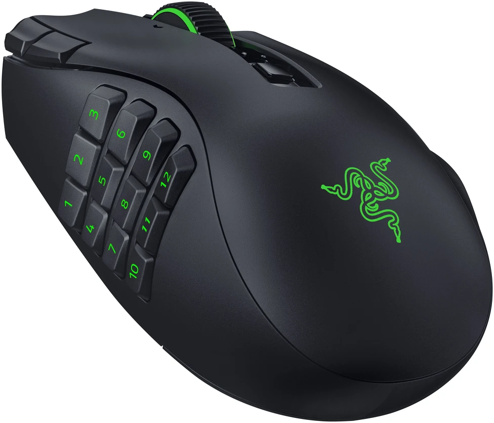 Razer Naga V3 Pro | Pelė žaidimams | Bluetooth | Juodas