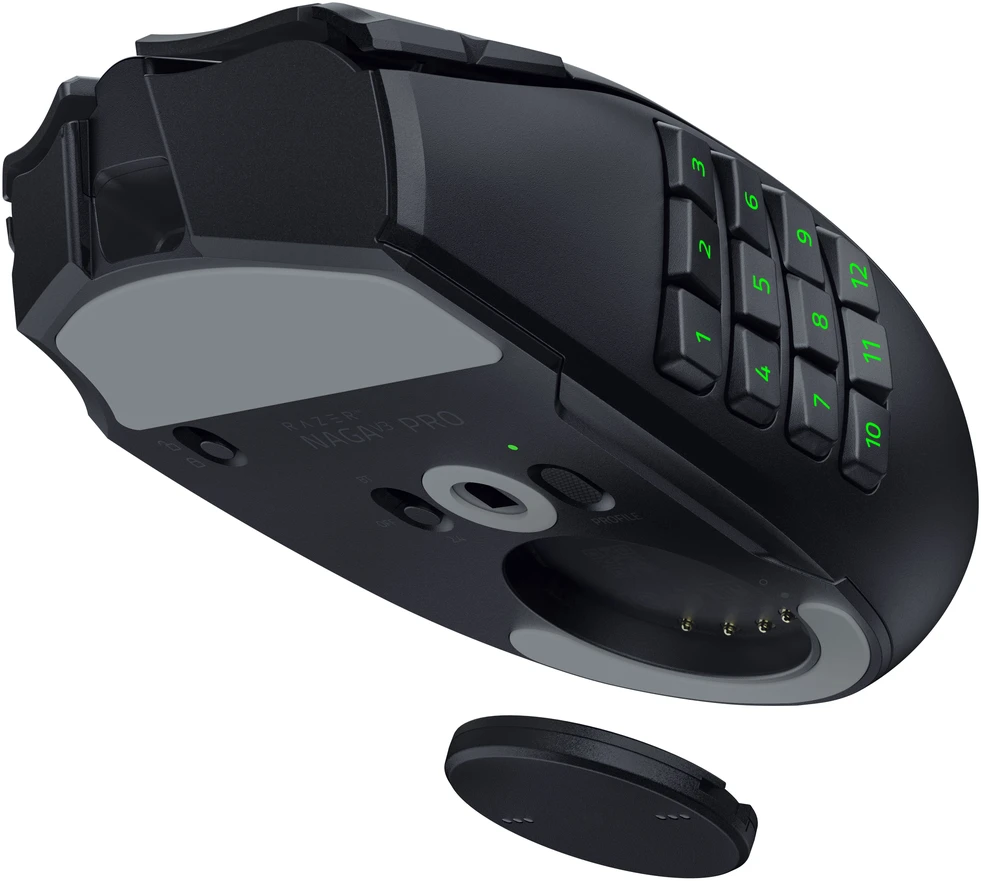 Razer Naga V3 Pro | Pelė žaidimams | Bluetooth | Juodas