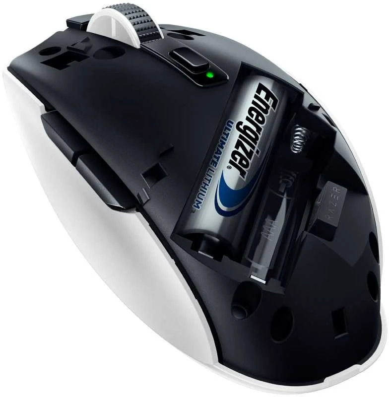Ultra-Lengva Belaidė Žaidimų Pelė Razer Orochi V2, Balta