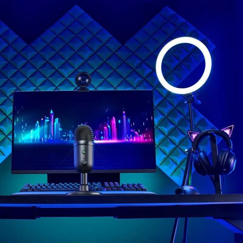Razer | Srautinio perdavimo mikrofonas | Seiren V2 X | Juodas | Laidinis