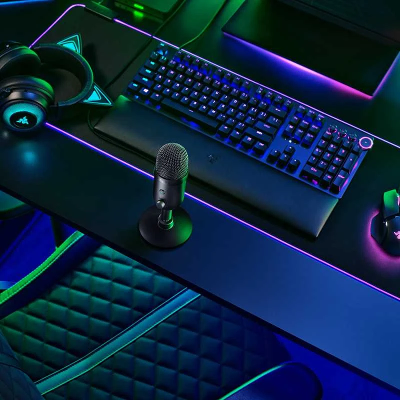 Razer | Srautinio perdavimo mikrofonas | Seiren V2 X | Juodas | Laidinis