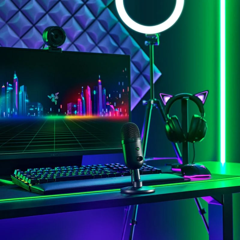 Razer | Srautinio perdavimo mikrofonas | Seiren V2 X | Juodas | Laidinis