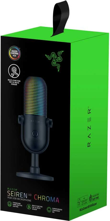 Razer | Srautinio perdavimo mikrofonas | Seiren V3 | Chroma | Laidinis