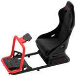 Res-Tech RES-TECH Simply GT-Cockpit su siedzeniem GT juoda