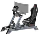 Fotel Res-Tech RES-TECH Smart Cockpit + GT Seat Bundle - juoda