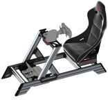 Fotel Res-Tech RES-TECH Smart Cockpit + GT Seat Bundle - juoda