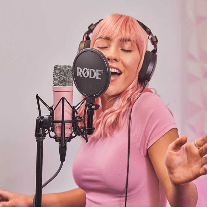 Rode RØDE NT1 Signature Rožinė - condenser microphone