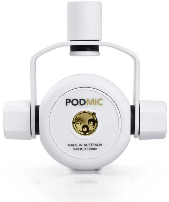 Rode RØDE PodMic - dinaminis mikrofonas, baltas