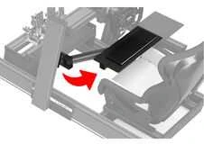 Sabelt KEYBOARD TRAY, reguliuojamas laikiklis klaviatūrai - juoda