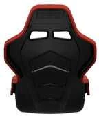 Sabelt Sim Racing Sabelt SRP-1 Simracing-Sitz, Glasfaser-Schale, Formel-Design, gepolstert - racing juodas