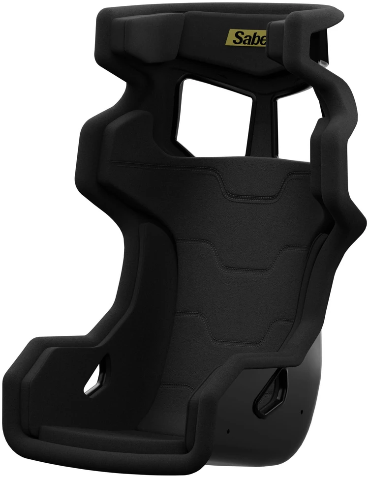 X Rocker Sabelt Sim Racing Sabelt SRX-1 Simracing Racing Seat, Fibreglass Shell, Padded – Deep Juodas