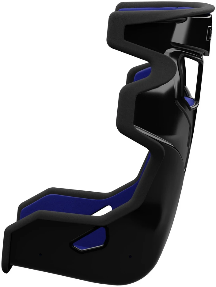 X Rocker Sabelt SRX-1 Fotel wyścigowy Simracing, Korpus su włókna szklanego, wyściełany - royal mėlynas