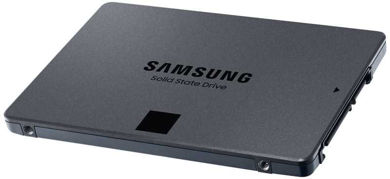 Kietasis diskas  SSD SAMSUNG 870 QVO/1TB/Rašymo greitis 530 MBytes/sec/Skaitymo greitis 560 MBytes/sec/2,5"/TBW 360 TB/MTBF 1500000 hours/MZ-77Q1T0BW