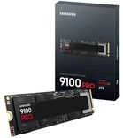Samsung 9100 PRO | 2000 GB | SSD form factor M.2 2280 | Solid-state drive sąsaja PCI Express 5.0 x4 (NVMe) | Skaitymo greitis 14700 MB/s | Rašymo greitis 13400 MB/s
