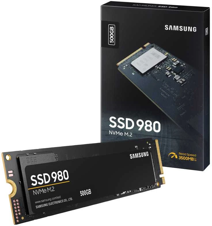 Kietasis diskas Samsung V-NAND SSD 980 500 GB, SSD form factor M.2