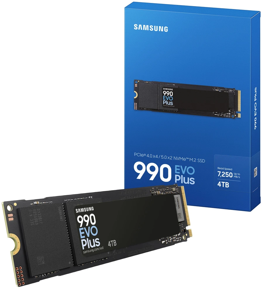 SAMSUNG SSD 990 EVO Plus 4TB M.2 NVMe PCIe