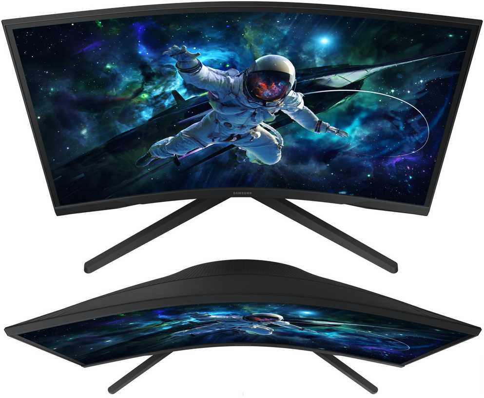 Monitorius Samsung Odyssey G5 G55C 27", VA, 2560 x 1440, 16:9, 1 ms, 300 cd/m², 165 Hz