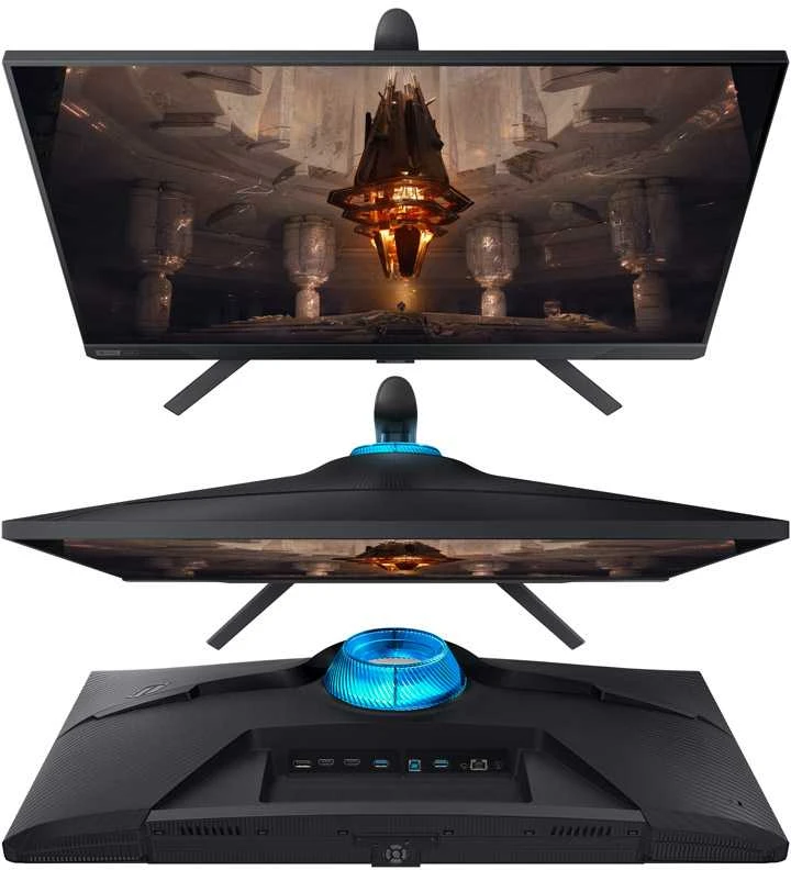 Monitorius Samsung Odyssey G70B LS32BG700EUXEN, 32", IPS, 3840 x 2160, 144 Hz, 1 ms