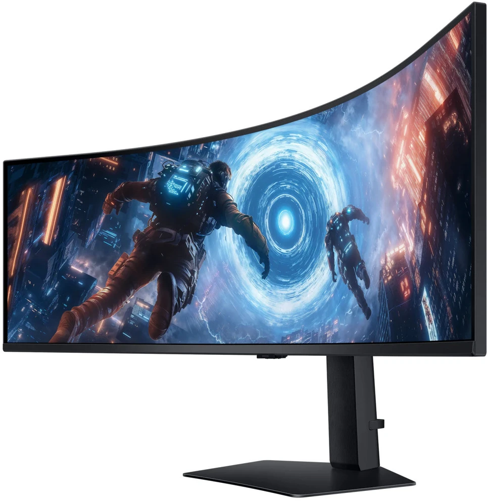 Monitorius Samsung | LS49FG910EUXEN | 49 " | VA | DQHD | 32:9 | 144 Hz | 1 ms | 5120 x 1440 pikselių | 350 cd/m² | HDMI jungtys quantity 2 | Juodas