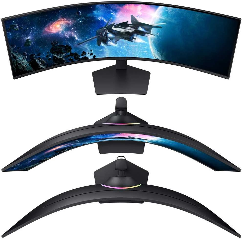 Monitorius Samsung | Odyssey G9 G95C LS49CG954EUXEN | 49 " | VA | 32:9 | 240 Hz | 1 ms | 5120 x 1440 pikselių | 450 cd/m² | HDMI jungtys quantity 2 | Juodas