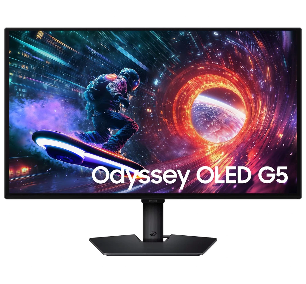 „Samsung Odyssey OLED G50SF“, 27 colių QHD žaidimų monitorius, 180 Hz, QD-OLED panelė, adaptyvi sinchronizacija
