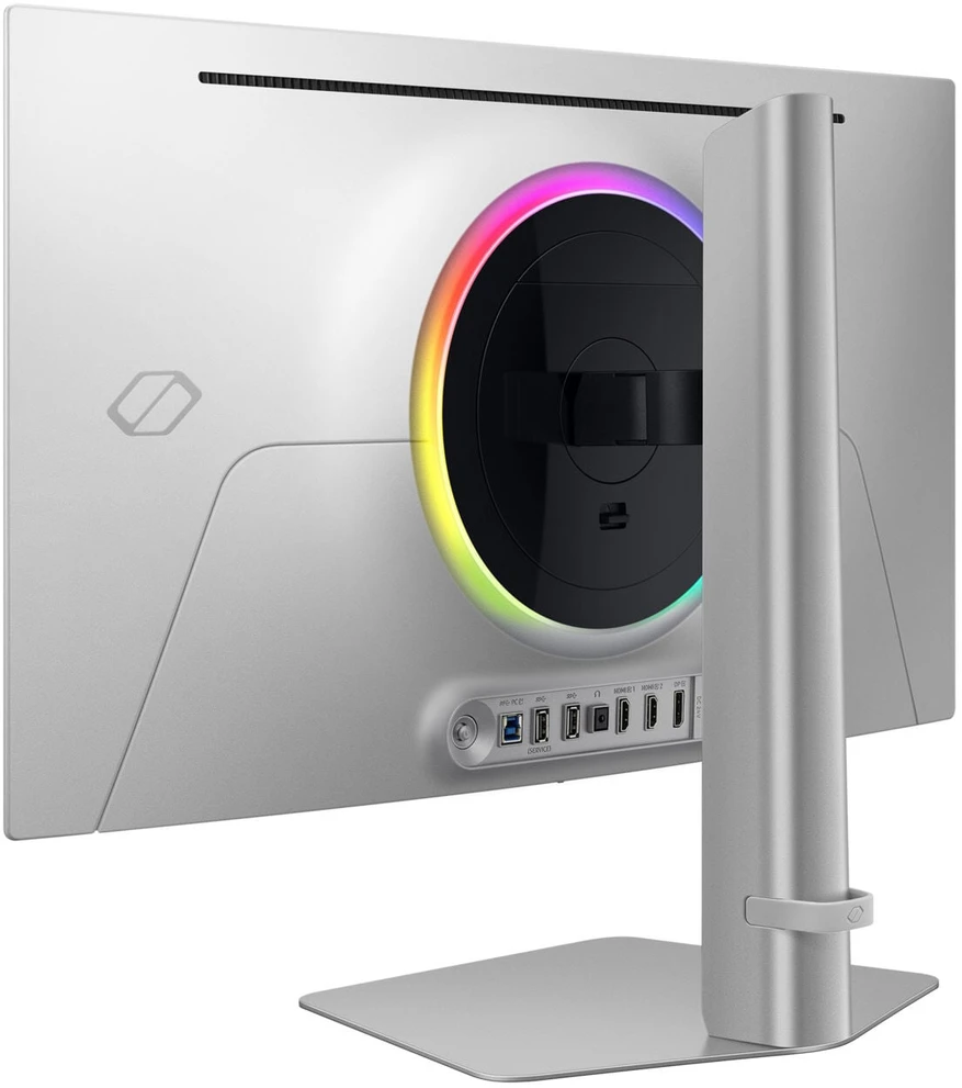 Monitorius - Samsung G60SD 27" Quad HD OLED Sidabrinis
