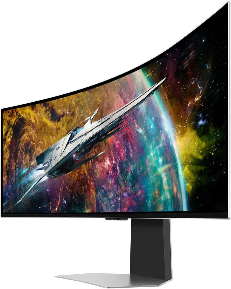 Monitorius - Samsung Odyssey OLED G9 49-Colių Dual QHD 240Hz Lenktas Juodas