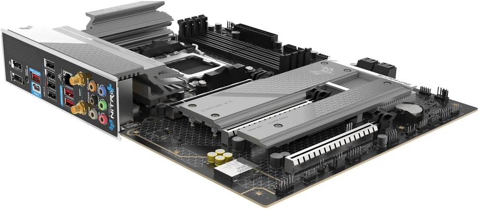 Sapphire NITRO+ B850A WIFI 7 AMD B850 Socket AM5 micro ATX pagrindinė plokštė