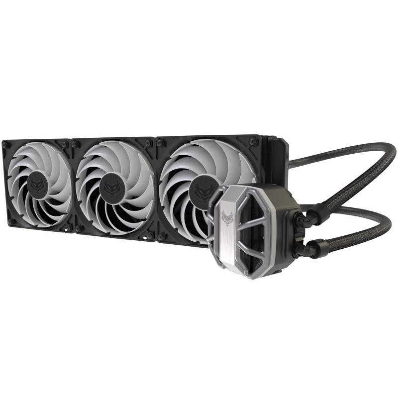 Sapphire Nitro+ S360-A All-in-One Liquid Cooler, ARGB, juodos spalvos – 360 mm