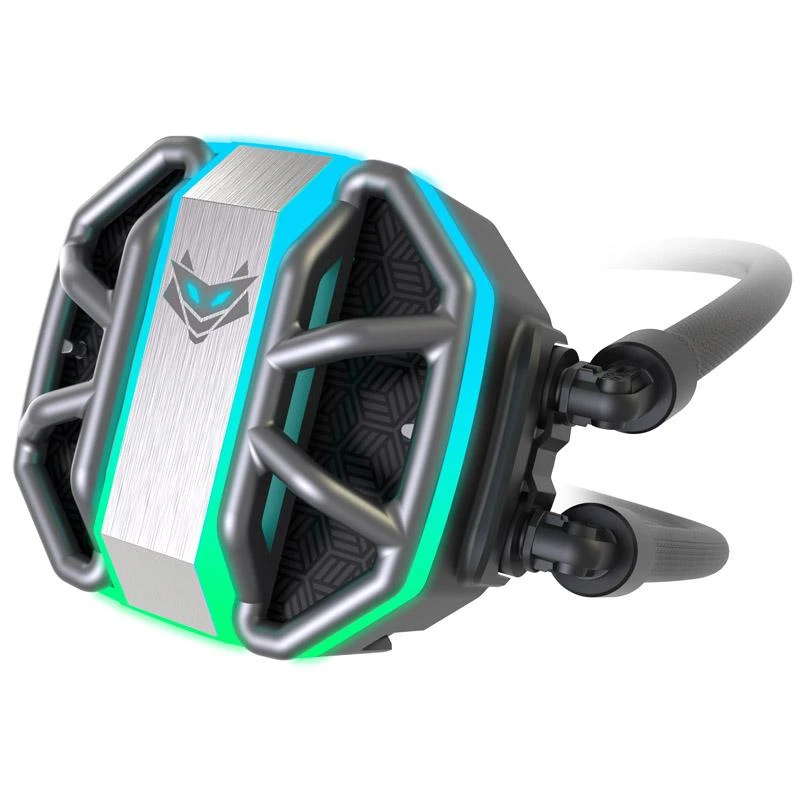 Sapphire Nitro+ S360-A All-in-One Liquid Cooler, ARGB, juodos spalvos – 360 mm