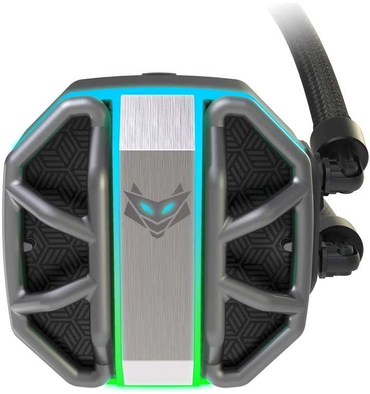 Sapphire Nitro+ S360-A All-in-One Liquid Cooler, ARGB, juodos spalvos – 360 mm