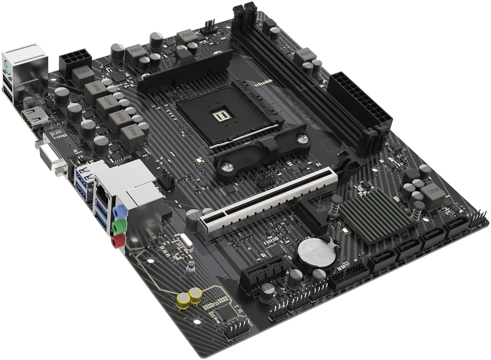 Pagrindinė plokštė Sapphire A520M-E AMD A520 lizdas AM4 mikro ATX
