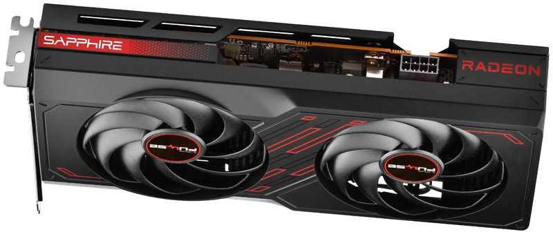 Vaizdo plokštė SAPPHIRE AMD Radeon RX 7600, 8 GB, GDDR6, 128 bitų, PCIE 4.0 8x, Dual Slot Fansink, 1xHDMI, 3xDisplayPort, 11324-01-20G