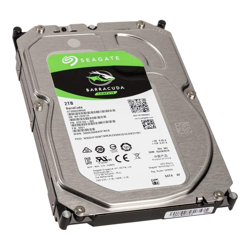 Kiet. diskas Seagate BarraCuda 2TB SATA3