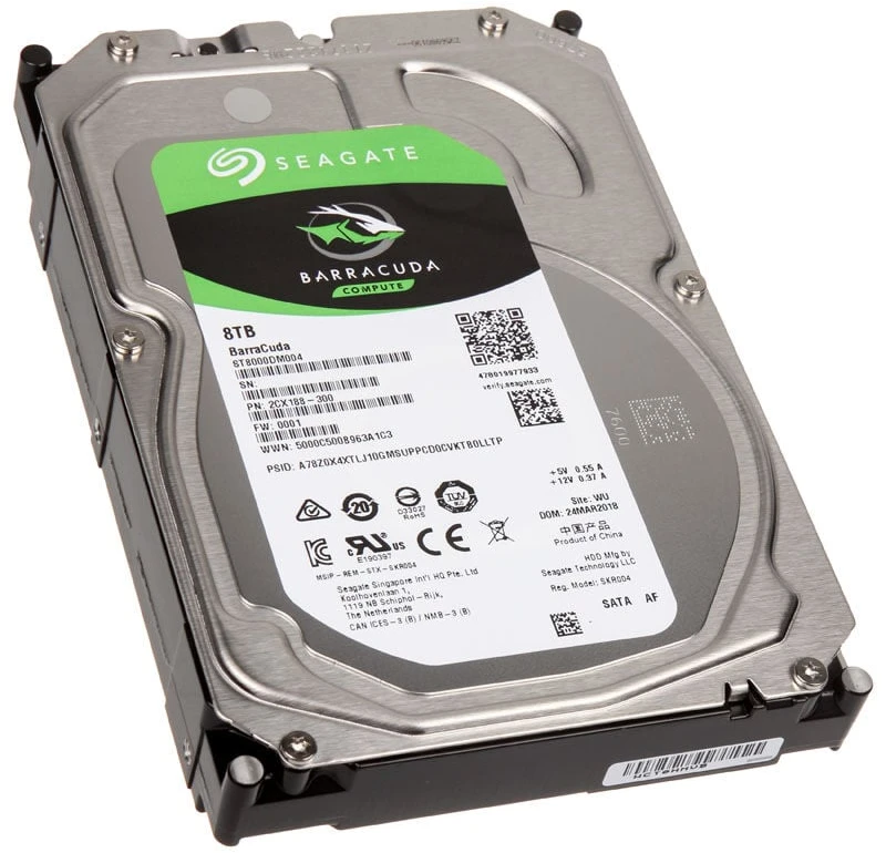 Kietasis diskas - Seagate Barracuda ST8000DM004 8TB SATA III 3.5"
