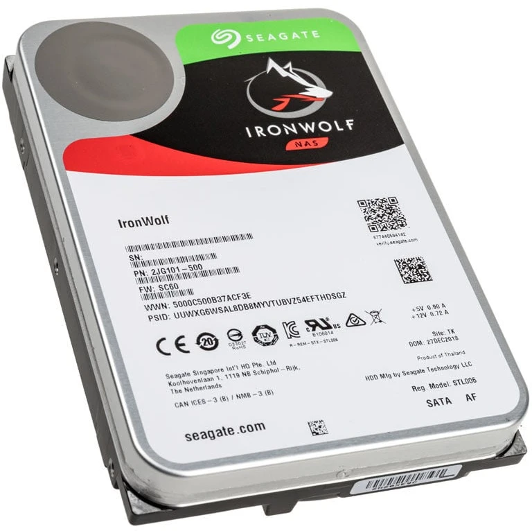 SEAGATE NAS HDD 12TB IronWolf