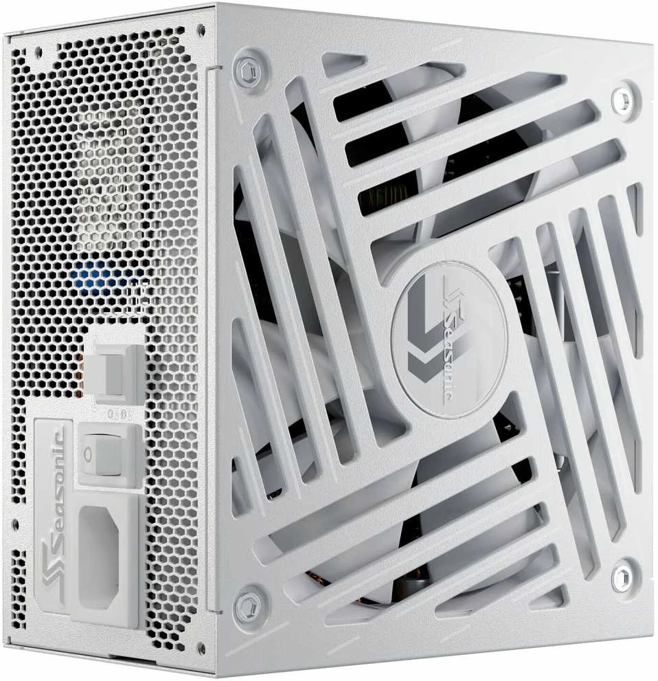 Seagate Seasonic Focus GX 80 PLUS Gold PSU, modular, PCIe 5.1 – 850 Watt, baltos spalvos