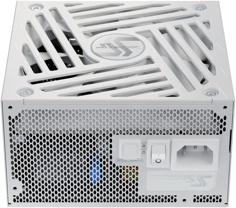 Seagate Seasonic Focus GX 80 PLUS Gold PSU, modular, PCIe 5.1 – 850 Watt, baltos spalvos