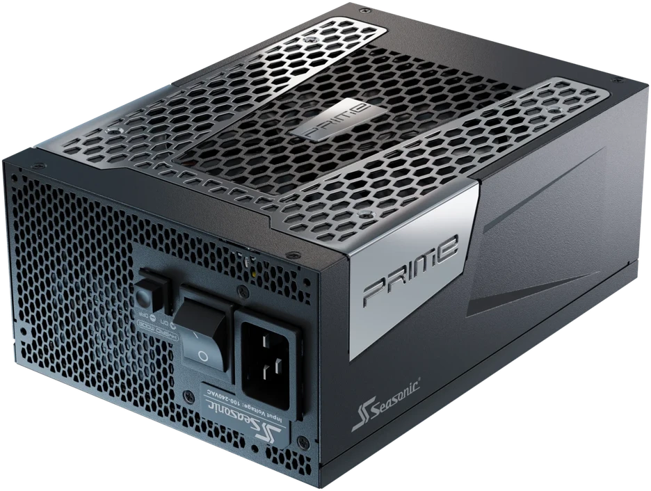 Seasonic Prime PX maitinimo blokas 2200 W 24 kontaktų ATX ATX Juodas