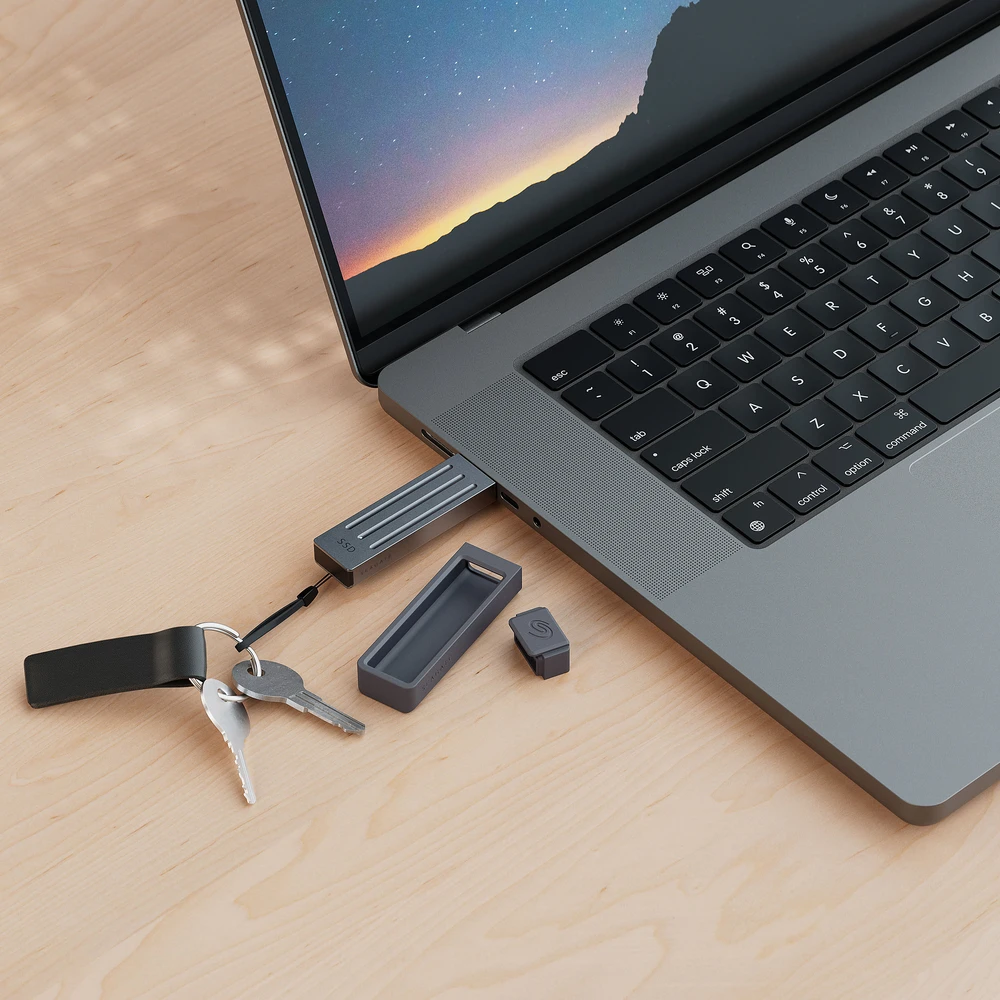 Kietasis diskas „Seagate“ itin kompaktiškas SSD diskas, 1 TB