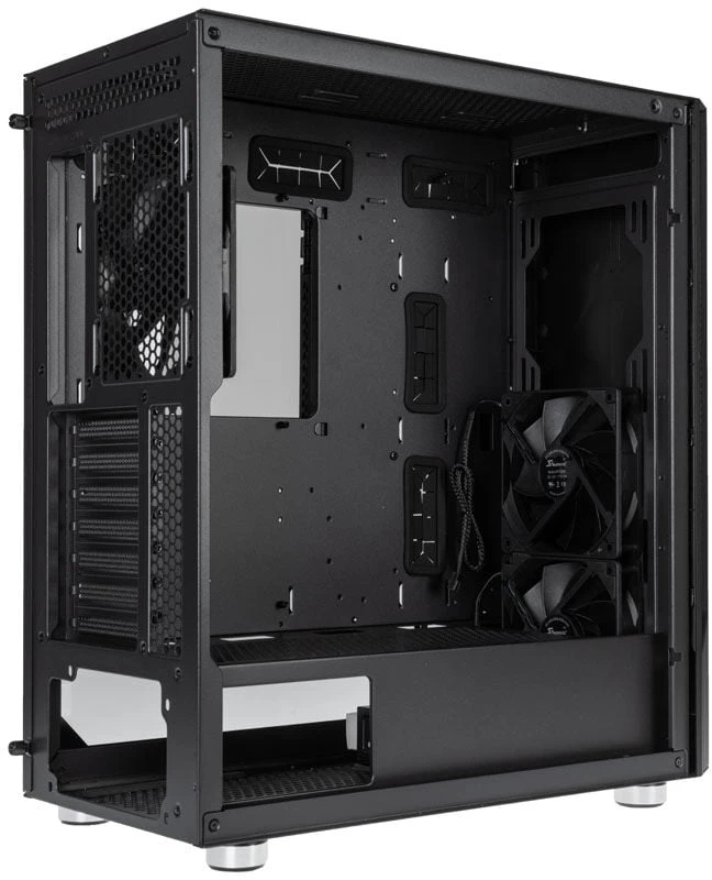 Seasonic Arch Q503 Midi Tower + CONNECT DGC–650 Gold maitinimo šaltinis – juoda