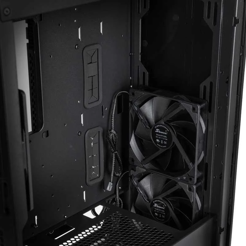 Seasonic Arch Q503 Midi Tower + CONNECT DGC–650 Gold maitinimo šaltinis – juoda
