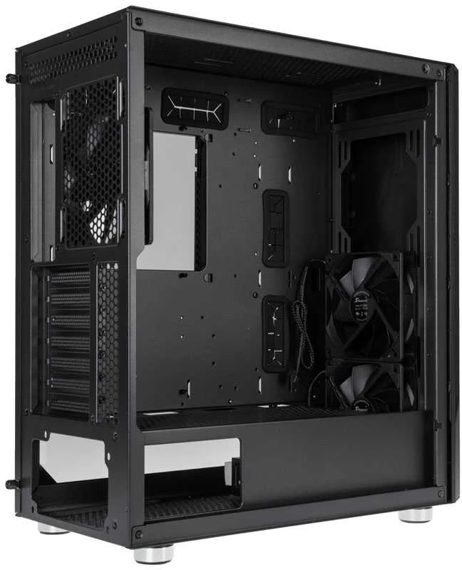 Seasonic Arch Q503 Midi Tower + CONNECT DGC–650 Gold maitinimo šaltinis – juoda