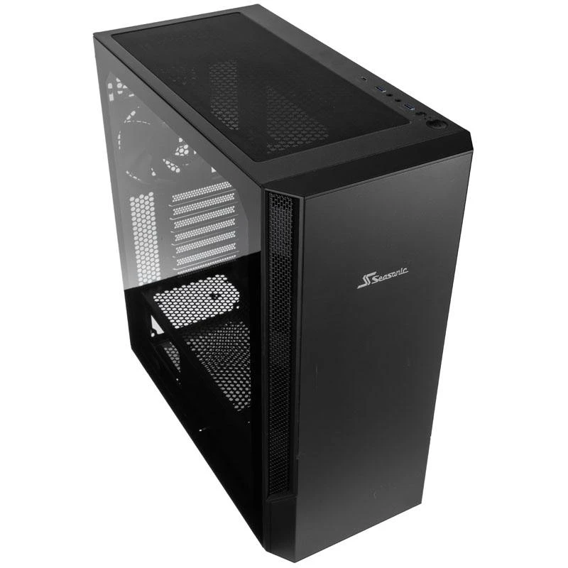 Seasonic Arch Q503 Midi Tower + CONNECT DGC–650 Gold maitinimo šaltinis – juoda
