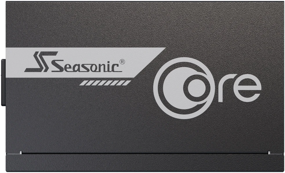 Seasonic Core GX 80 PLUS Gold PSU, modular, ATX 3.1, PCIe 5.1 – 750 Watt, juodos spalvos