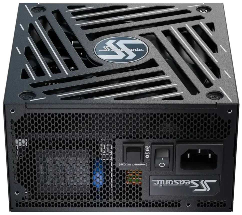 Seasonic Focus GX 80 PLUS Gold PSU, modular – 1000 Watt, juodos spalvos