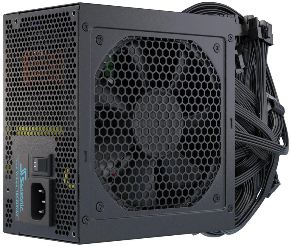 SES Seasonic įkroviklis 850W G12 GC-850 80+Gold maitinimo blokas ATX Juoda