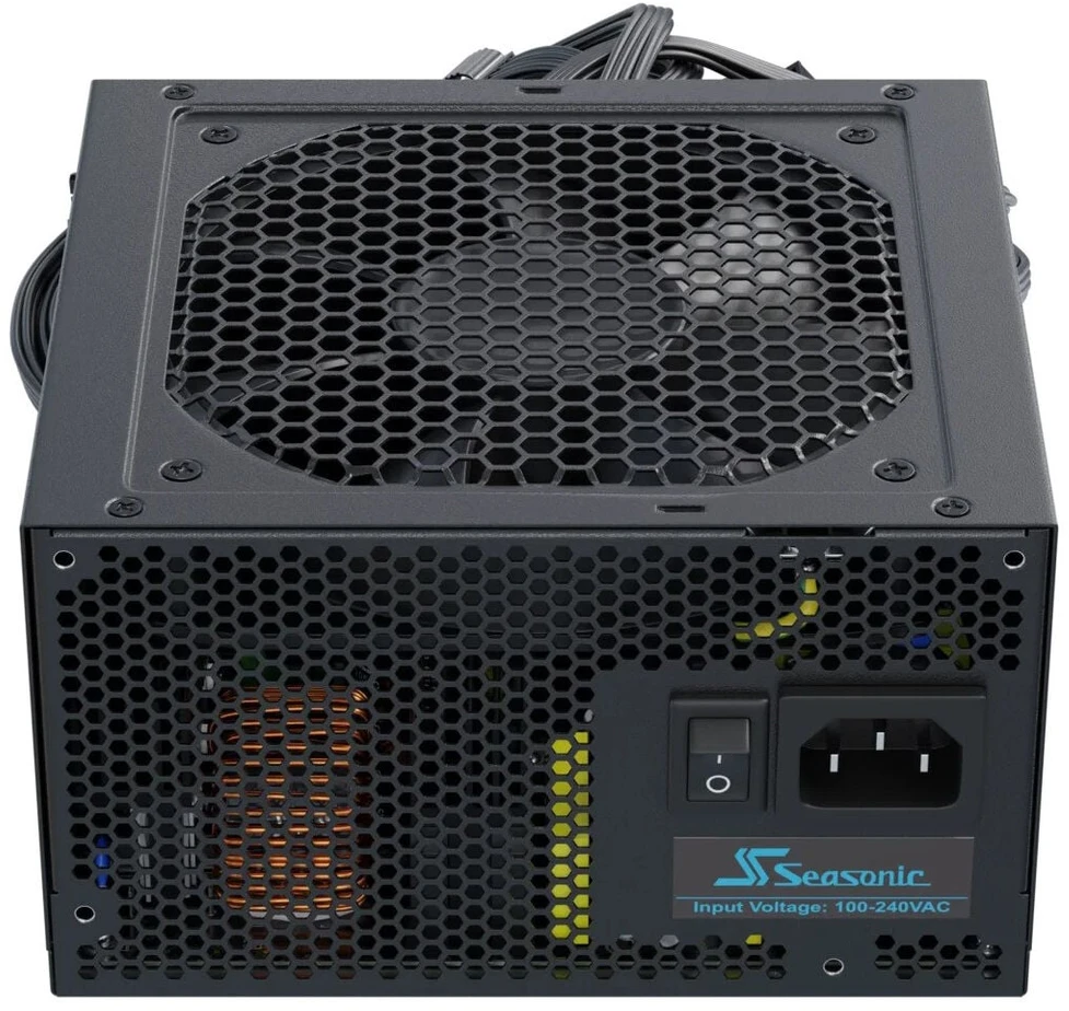 Seasonic G12 GC 80 PLUS Gold PSU – 650 Watt, juodos spalvos