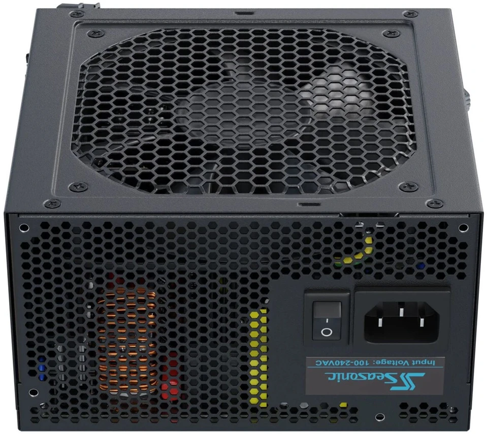 Seasonic G12 GM 80 PLUS Gold PSU, halbmodular – 850 Watt, juodos spalvos