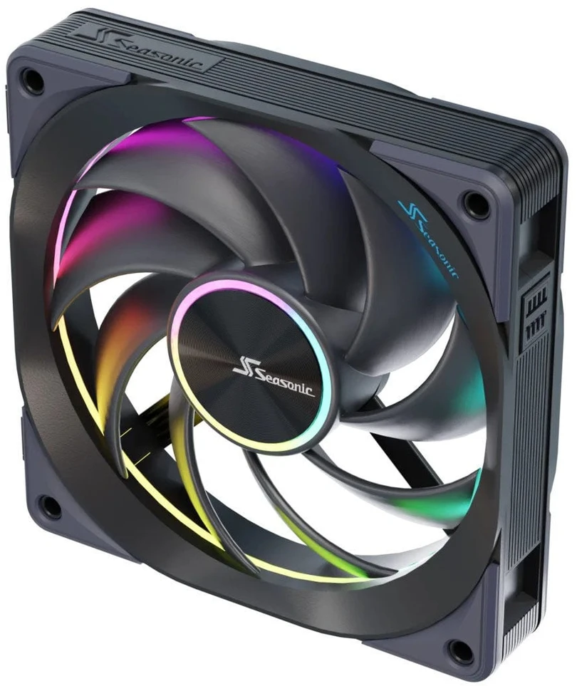 Seasonic MagFlow 1225 ARGB PWM korpuso ventiliatorius - 120mm